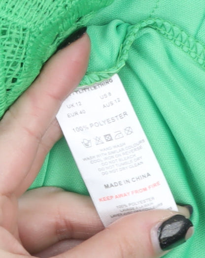 Womens UK Size 12 PRETTYLITTLETHING Shift Dress