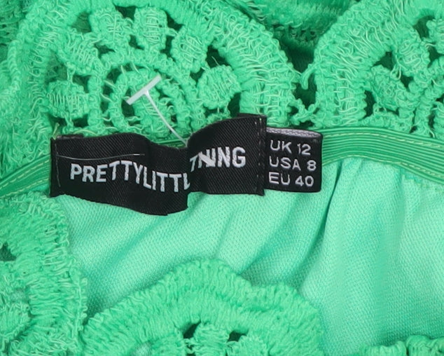 Womens UK Size 12 PRETTYLITTLETHING Shift Dress