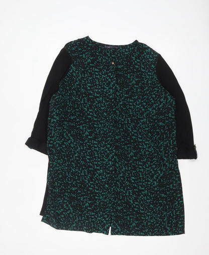 Womens UK Size 18 Marks and Spencer Multicoloured Tunic Blouse
