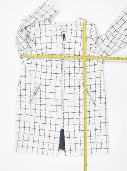 Womens UK Size 14 Joanna Hope White Overcoat