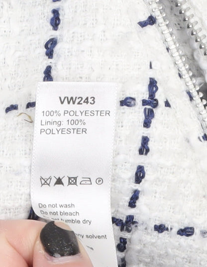 Womens UK Size 14 Joanna Hope White Overcoat