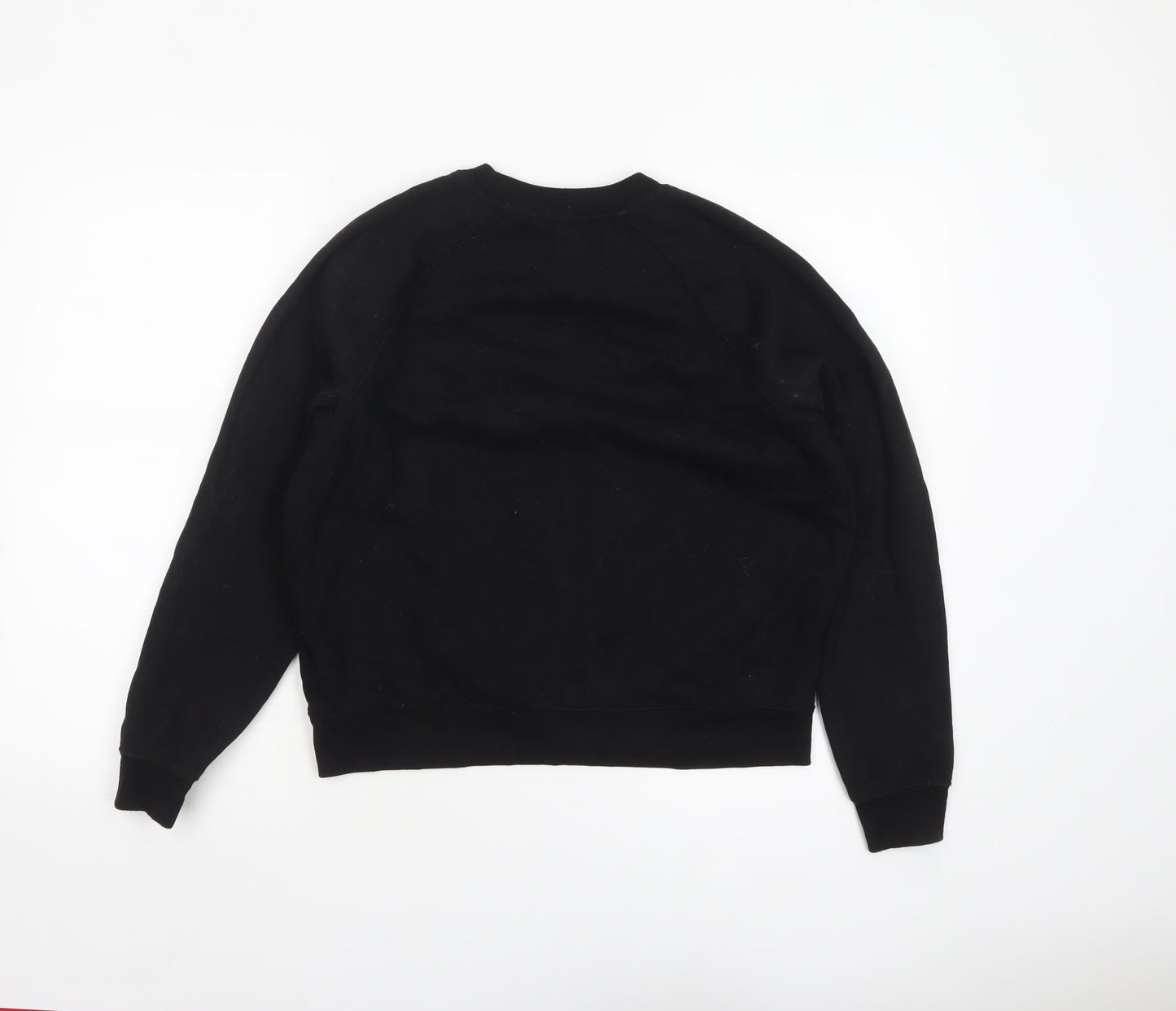 Womens UK Size M Calvin Klein Jeans Black Pullover Sweatshirt