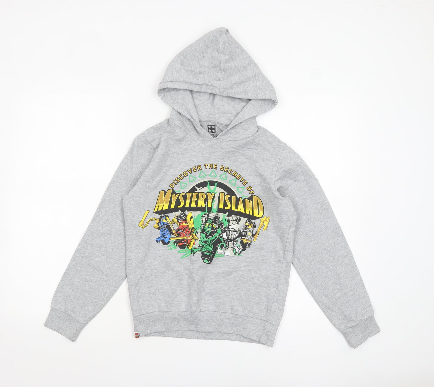 Boys UK Size 12 Years LEGO Grey Pullover Hoodie