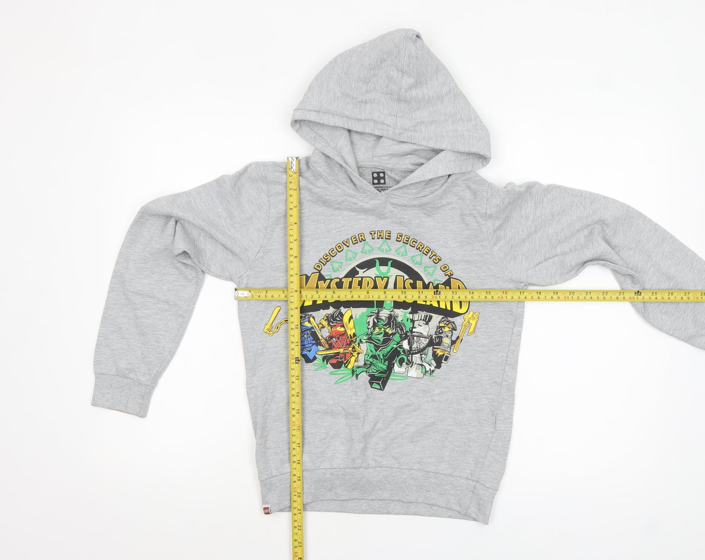 Boys UK Size 12 Years LEGO Grey Pullover Hoodie