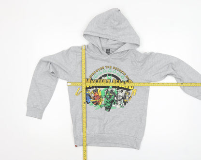 Boys UK Size 12 Years LEGO Grey Pullover Hoodie