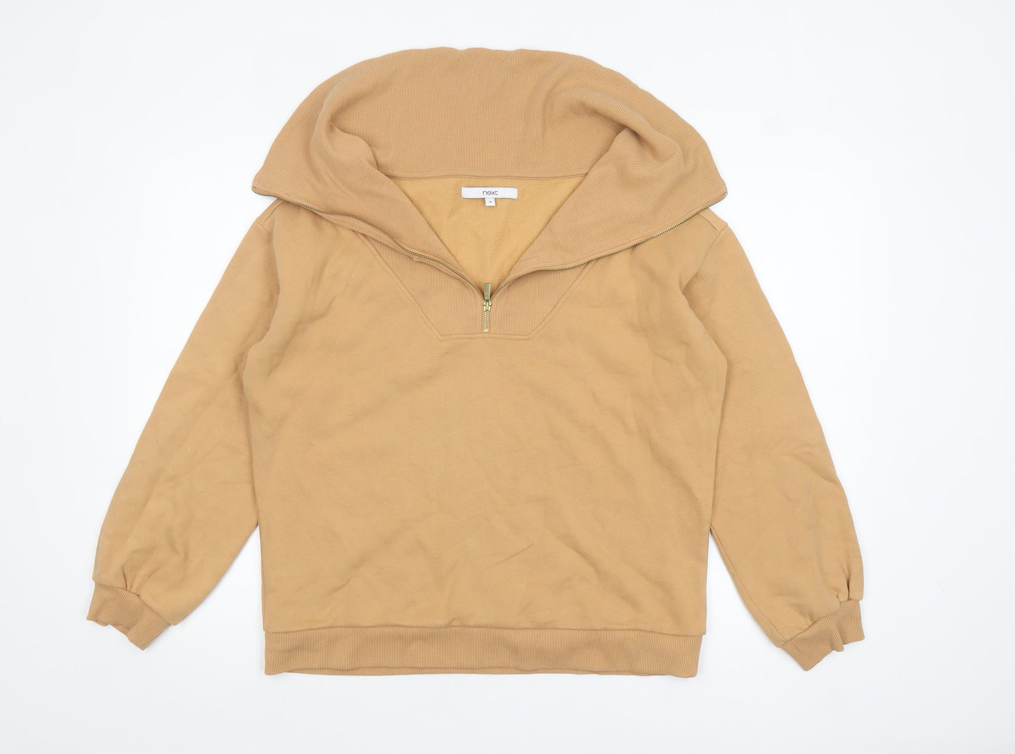 Womens UK Size 12 NEXT Beige Pullover Sweatshirt