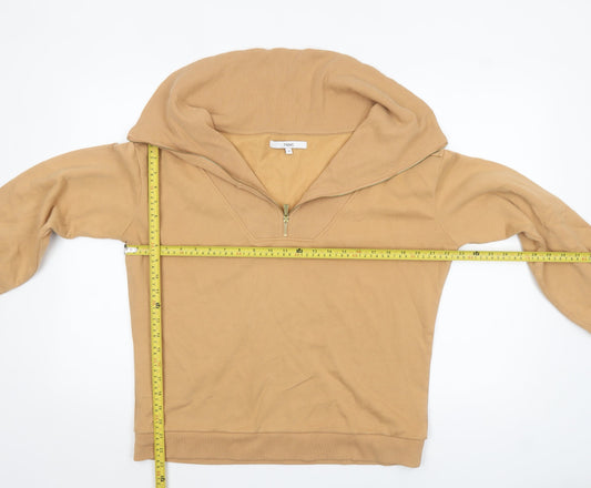 Womens UK Size 12 NEXT Beige Pullover Sweatshirt