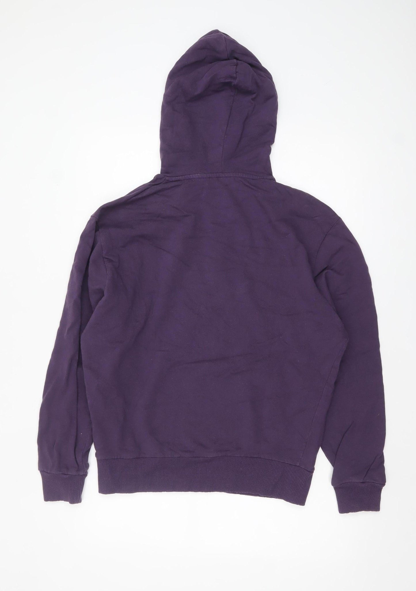 Womens UK Size XS COLLUSION Purple Pullover Hoodie