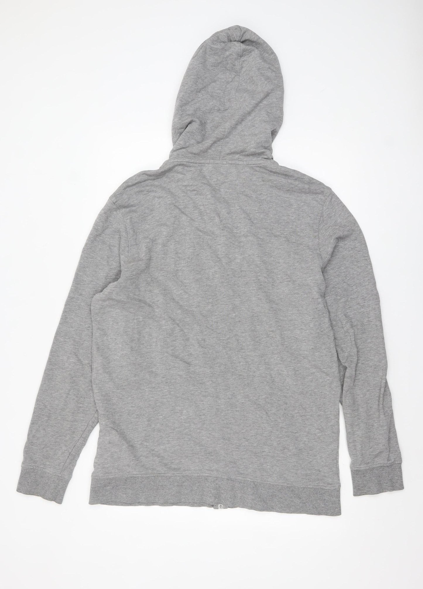 Mens UK Size XL JACK & JONES Grey Full Zip Hoodie