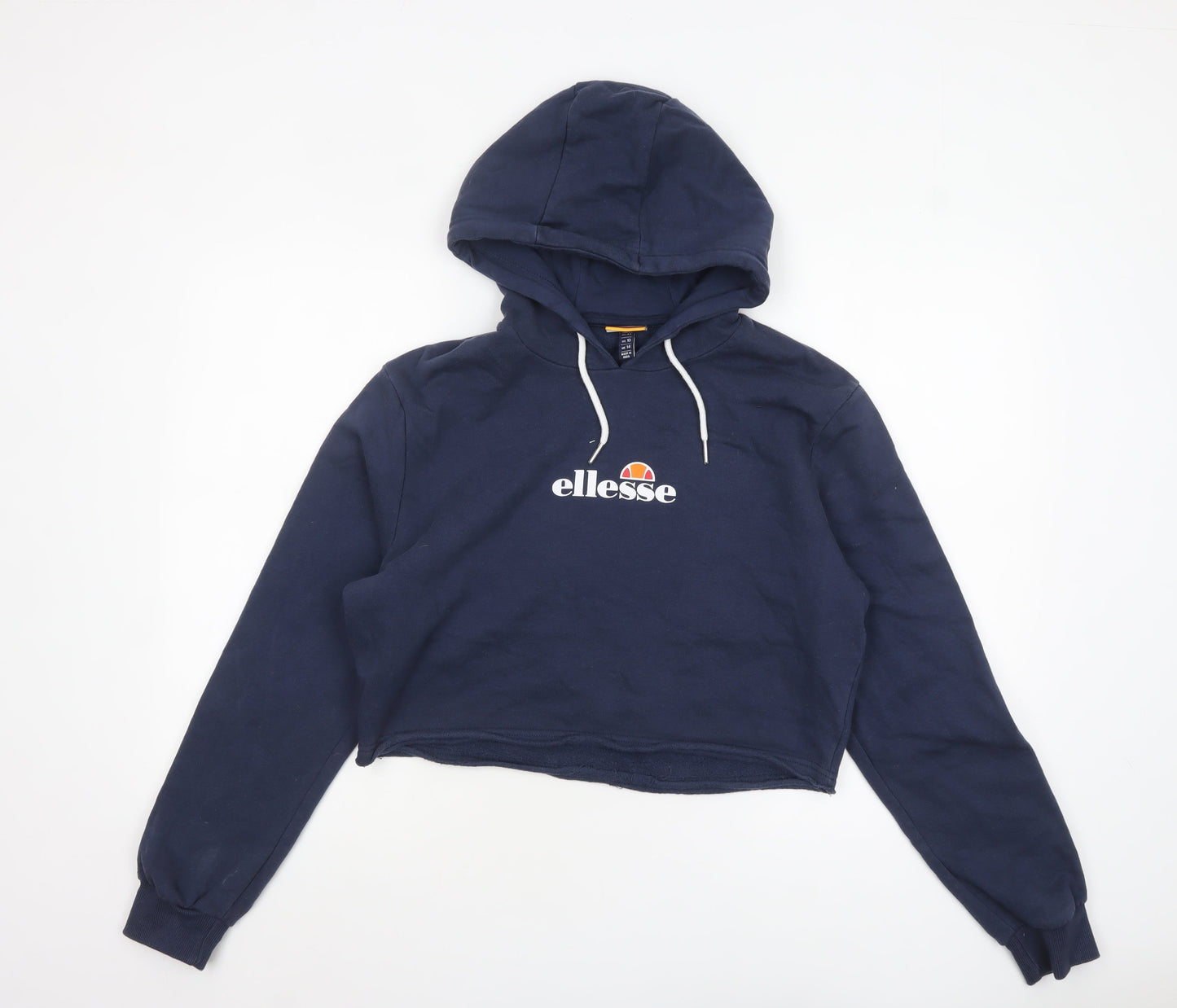 Womens UK Size 14 ellesse Blue Pullover Hoodie