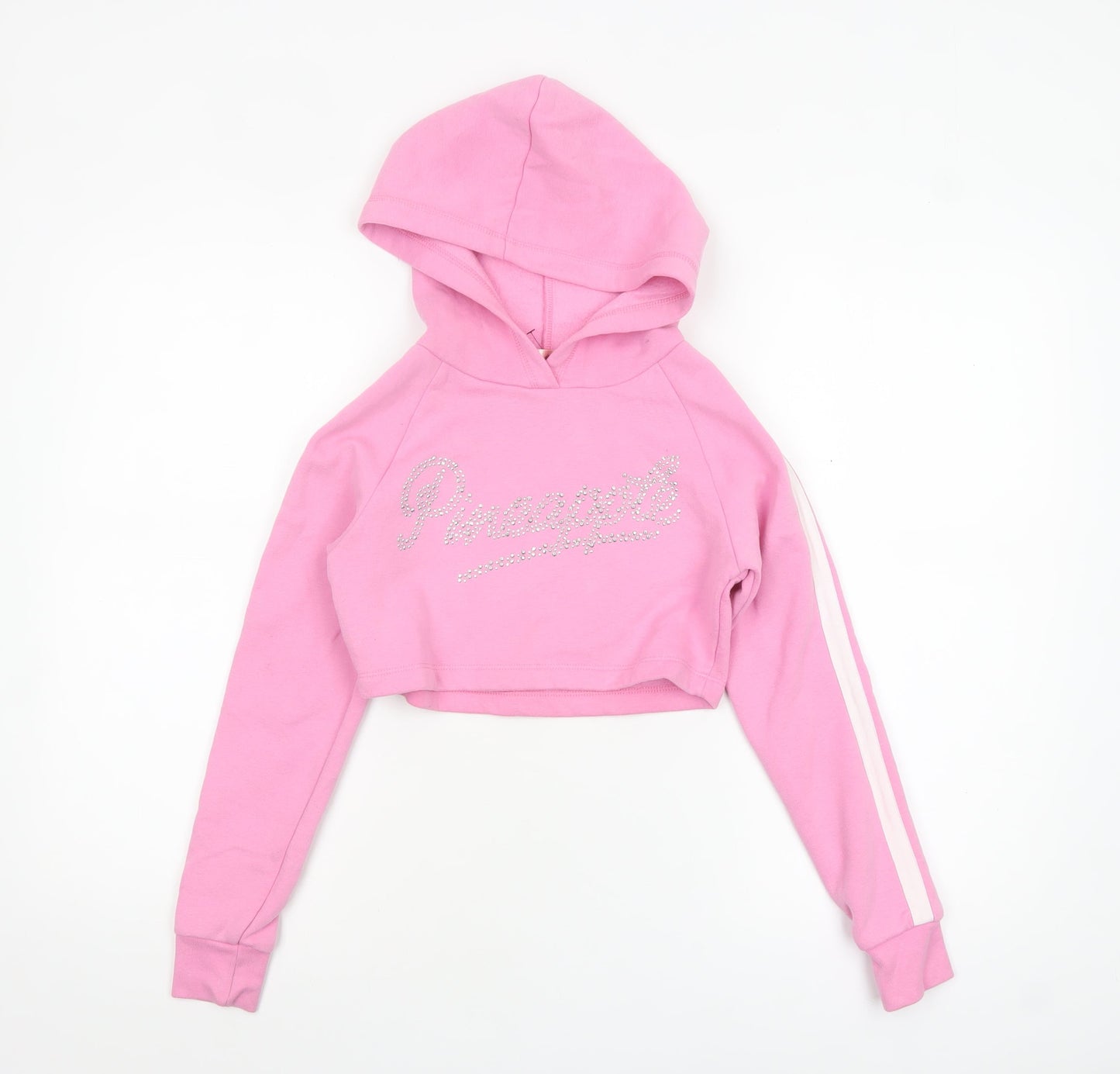 Girls UK Size 9-10 Years Pineapple Pink Pullover Hoodie