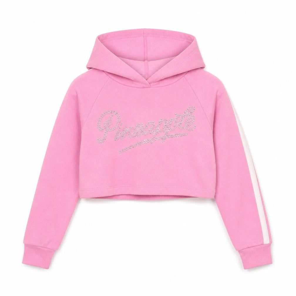 Girls UK Size 9-10 Years Pineapple Pink Pullover Hoodie