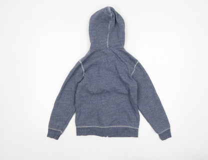 Boys UK Size 8-9 Years Gap Blue Full Zip Hoodie