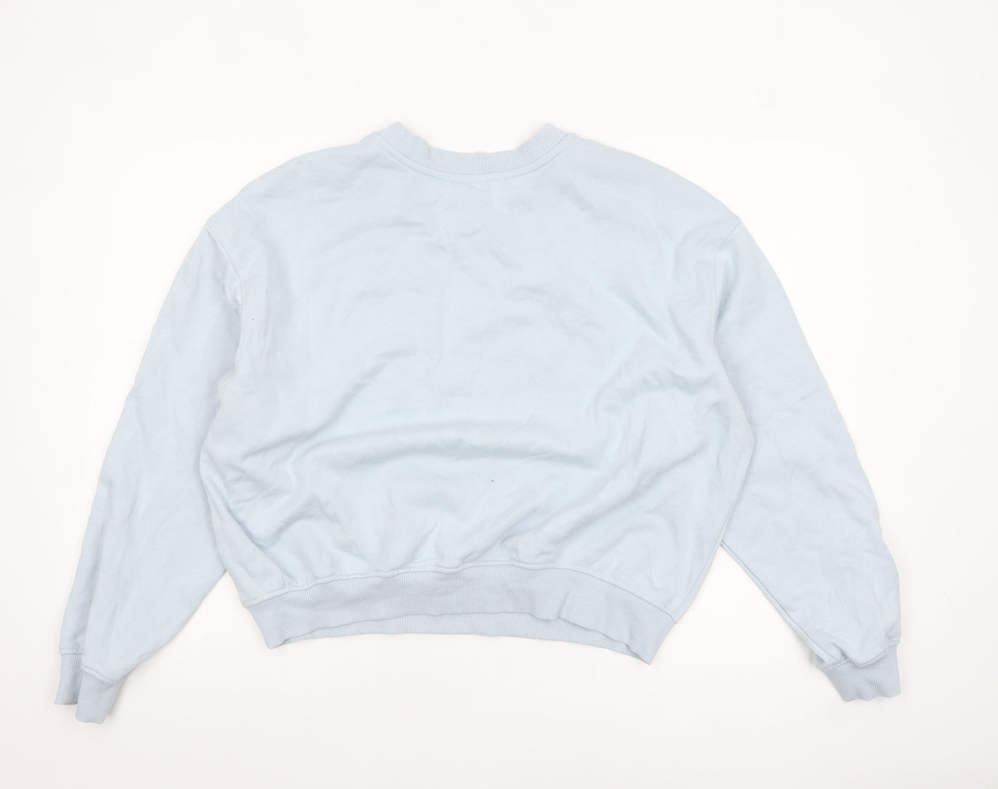 Womens UK Size XL H&M Blue Pullover Sweatshirt
