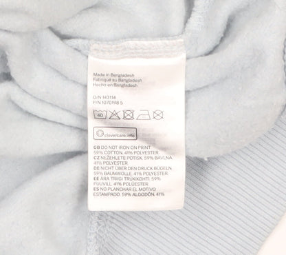 Womens UK Size XL H&M Blue Pullover Sweatshirt