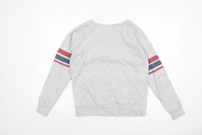 Womens UK Size S NEXT Grey Pullover Sweatshirt