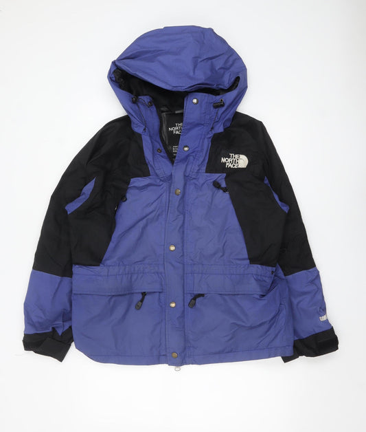 Mens UK Size S The North Face Blue Rain Coat