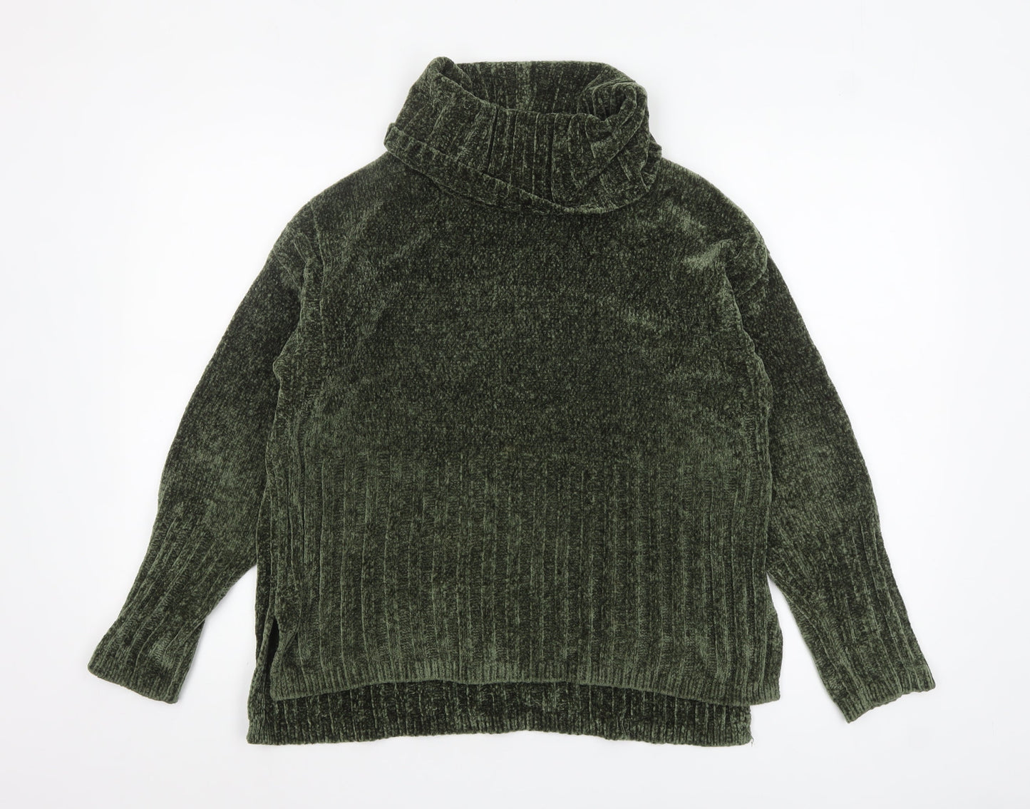 Womens UK Size M Verve Ami Green Pullover Jumper