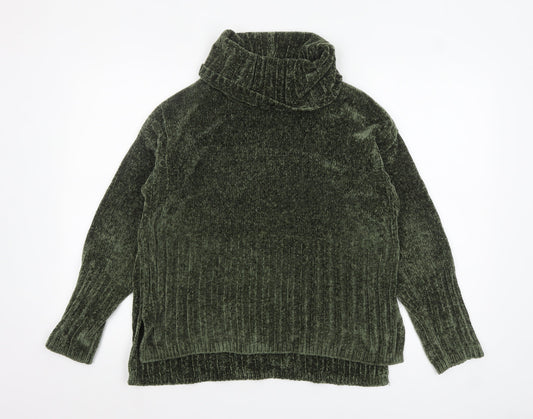 Womens UK Size M Verve Ami Green Pullover Jumper