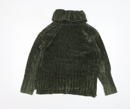 Womens UK Size M Verve Ami Green Pullover Jumper