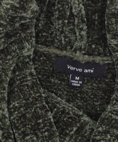 Womens UK Size M Verve Ami Green Pullover Jumper