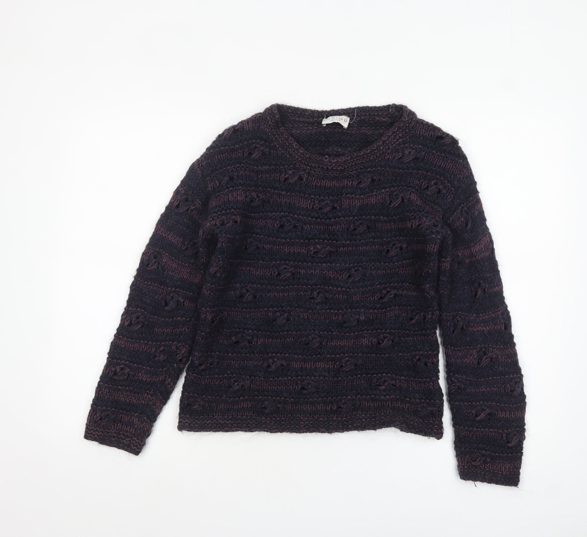 Womens UK Size 8 Marks and Spencer Blue Pullover Jumper
