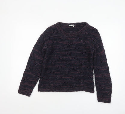 Womens UK Size 8 Marks and Spencer Blue Pullover Jumper