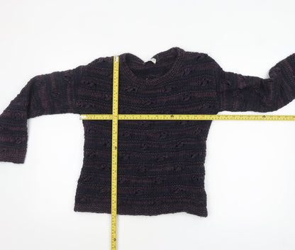 Womens UK Size 8 Marks and Spencer Blue Pullover Jumper