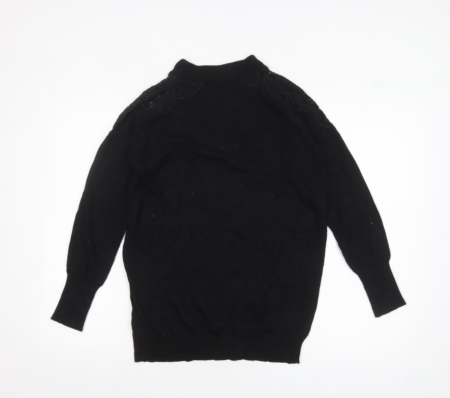 Womens UK Size S Wallis Black Pullover Jumper