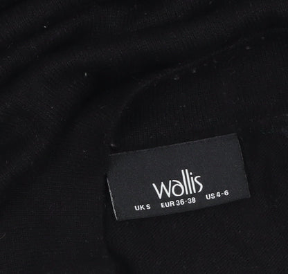 Womens UK Size S Wallis Black Pullover Jumper