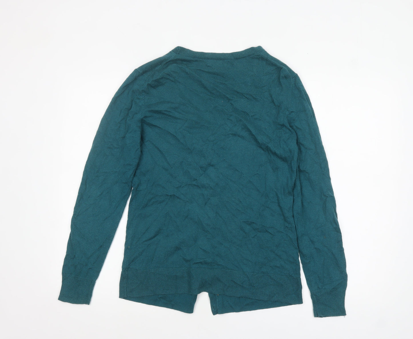 Womens UK Size M Gap Green Cardigan Jumper