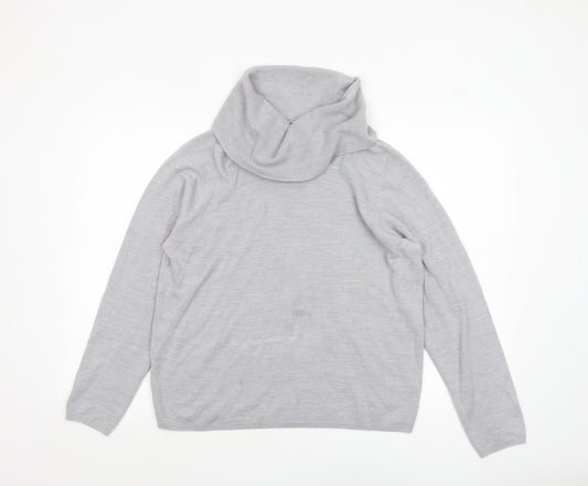 Womens UK Size 18 Marks and Spencer Grey Pullover Jumper