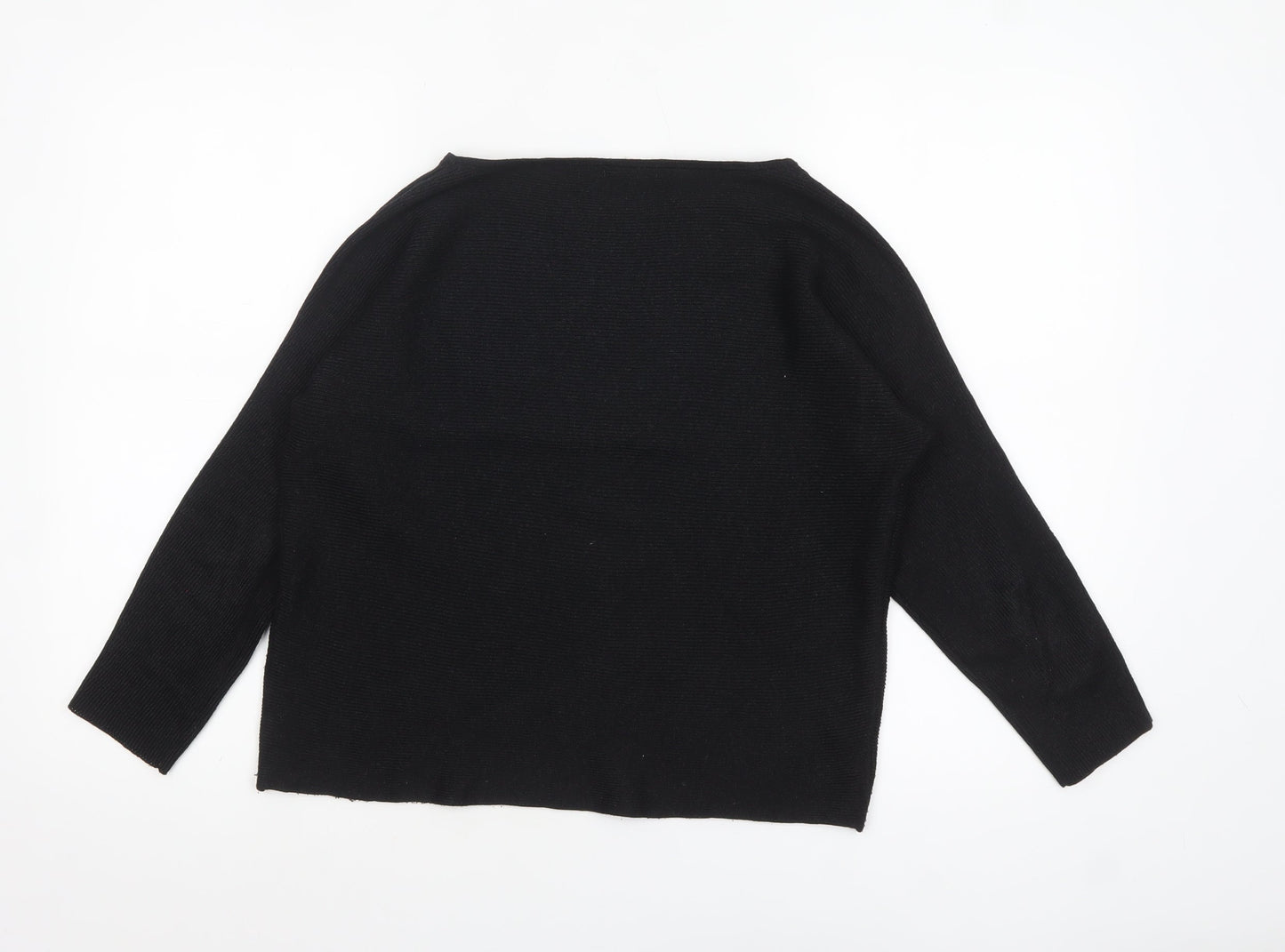 Womens UK Size XS H&M Black Pullover Jumper