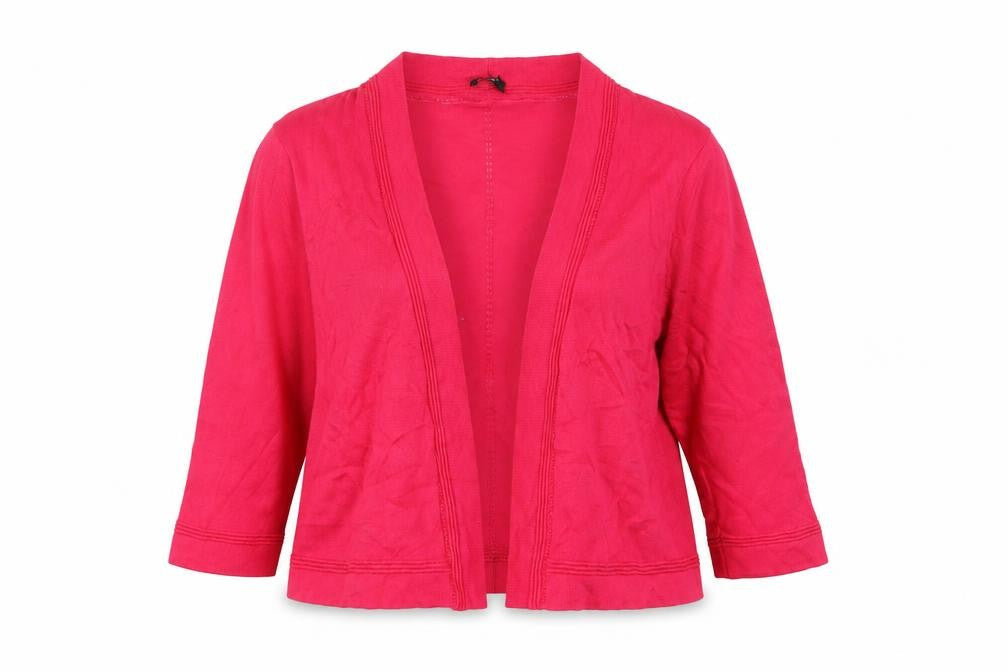 Womens UK Size XL Precis Petite Pink Cardigan Jumper