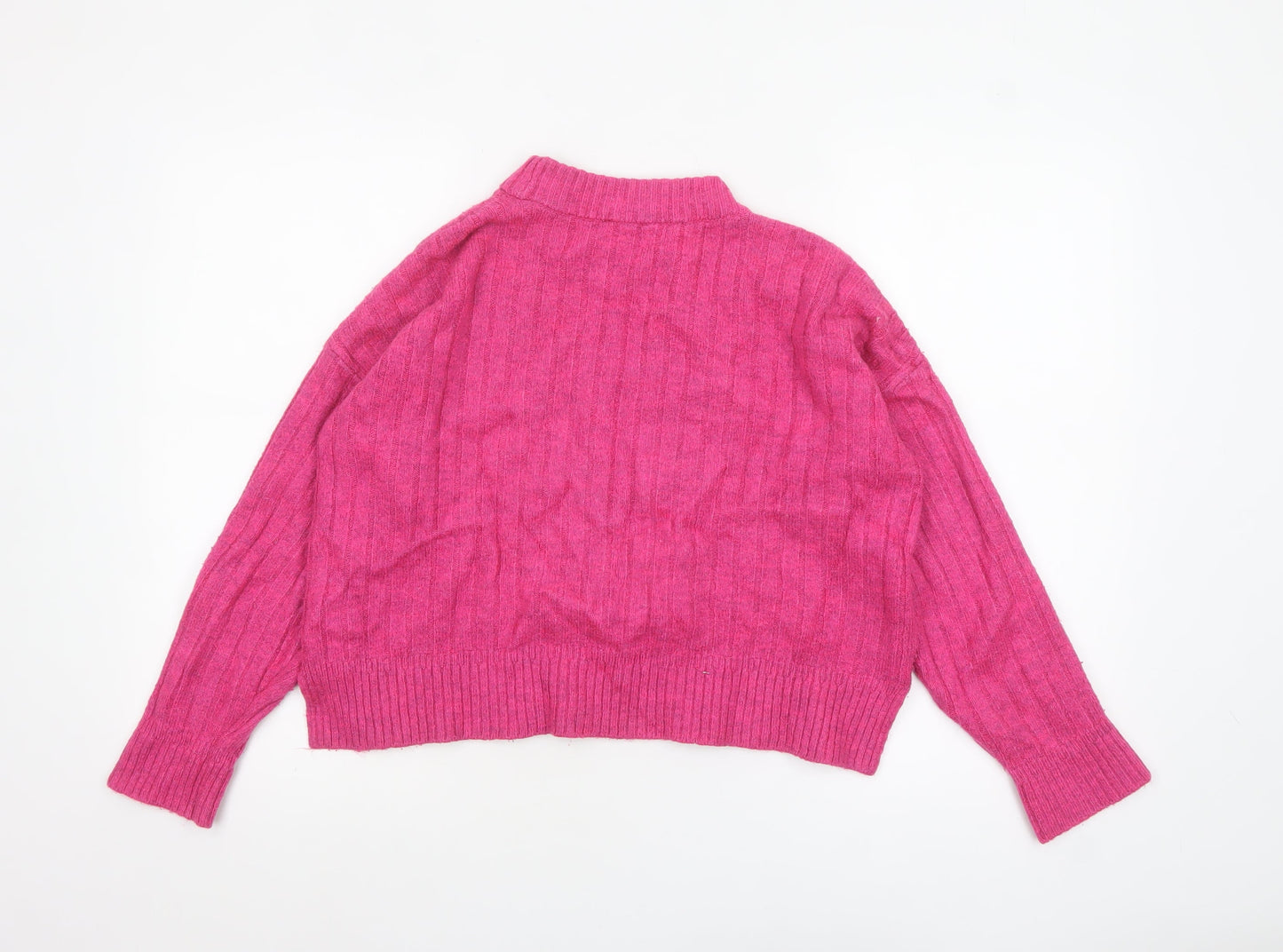 Womens UK Size M Warehouse Pink Pullover Jumper