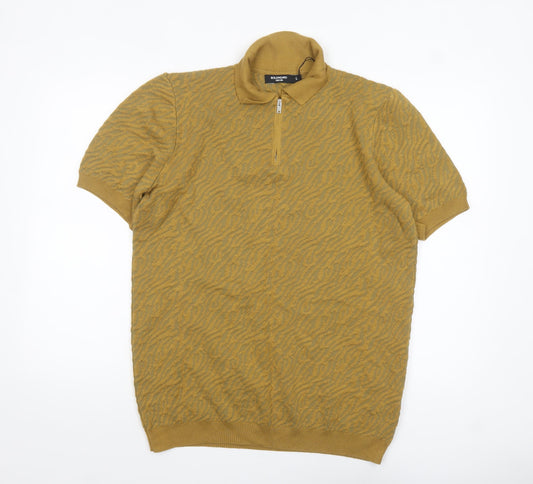 Mens UK Size L Bolongaro Trevor Nylon Blend Polo Shirt