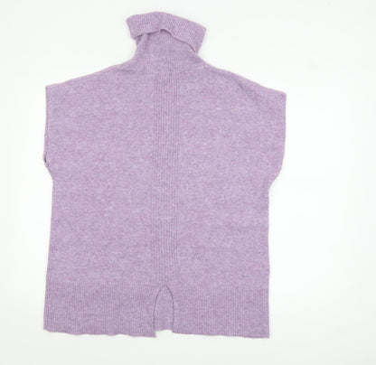 Womens UK Size 10 TU Purple Pullover Jumper