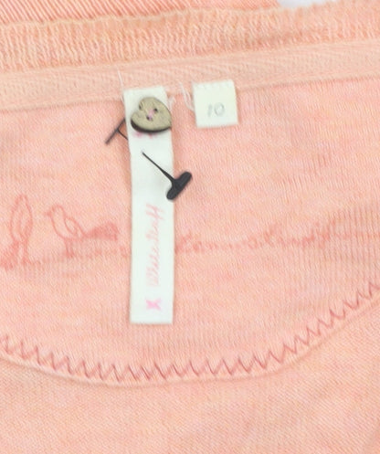 Womens UK Size 10 Harvest Pink Cardigan Jumper
