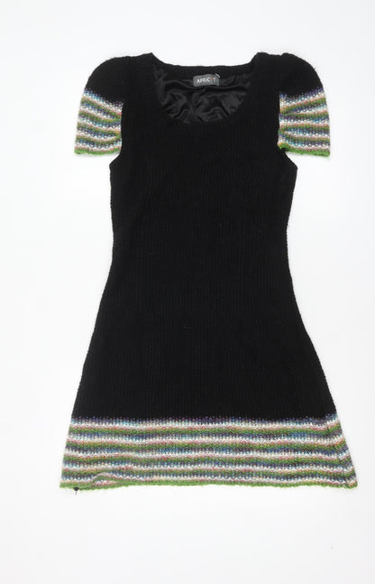 Womens UK Size L Apricot Jumper Dress