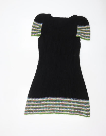 Womens UK Size L Apricot Jumper Dress