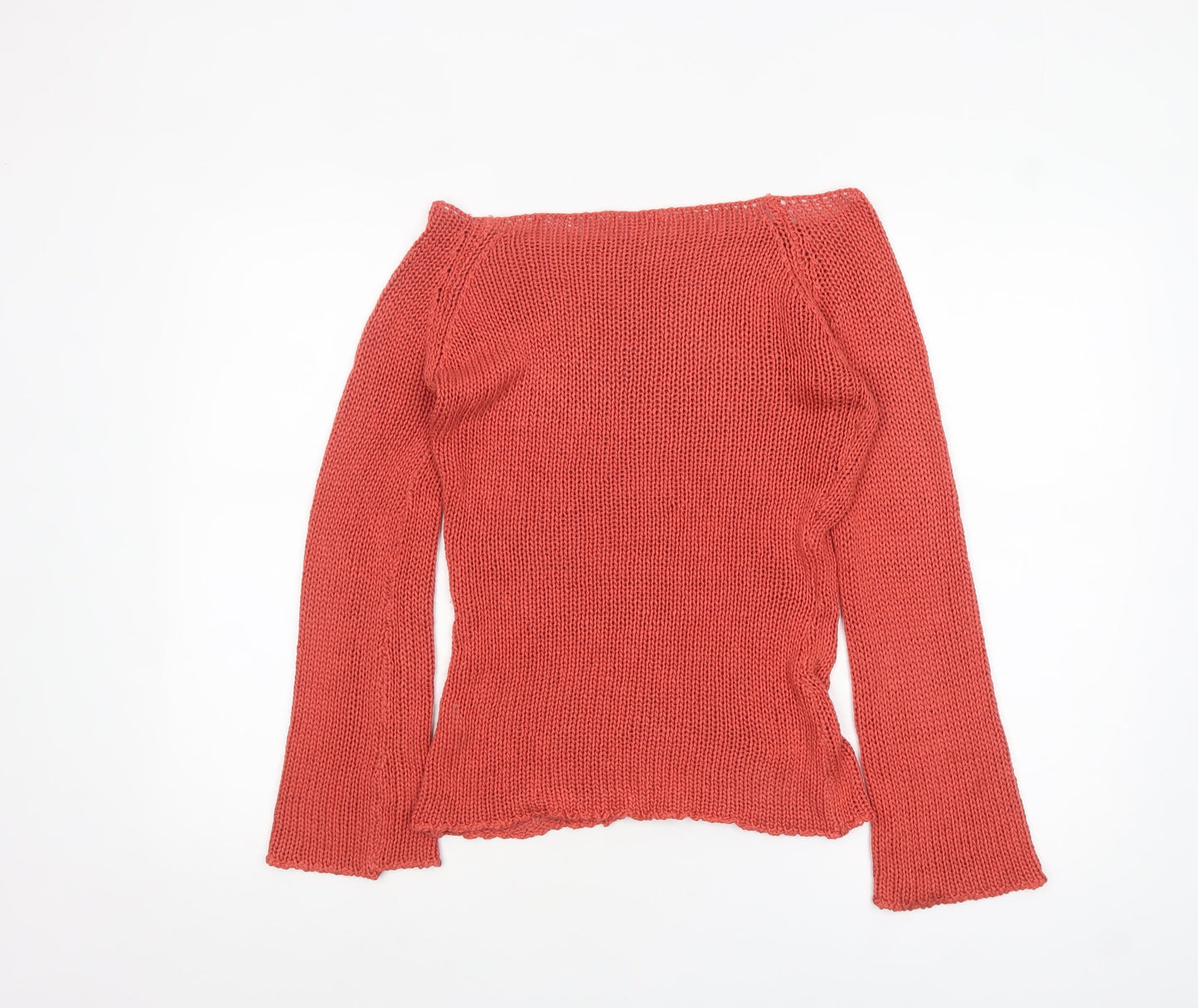 Womens UK Size L Stradivarius Red Pullover Jumper