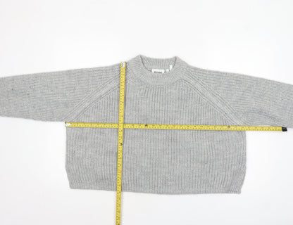 Womens UK Size M Weekday Grey Pullover Jumper