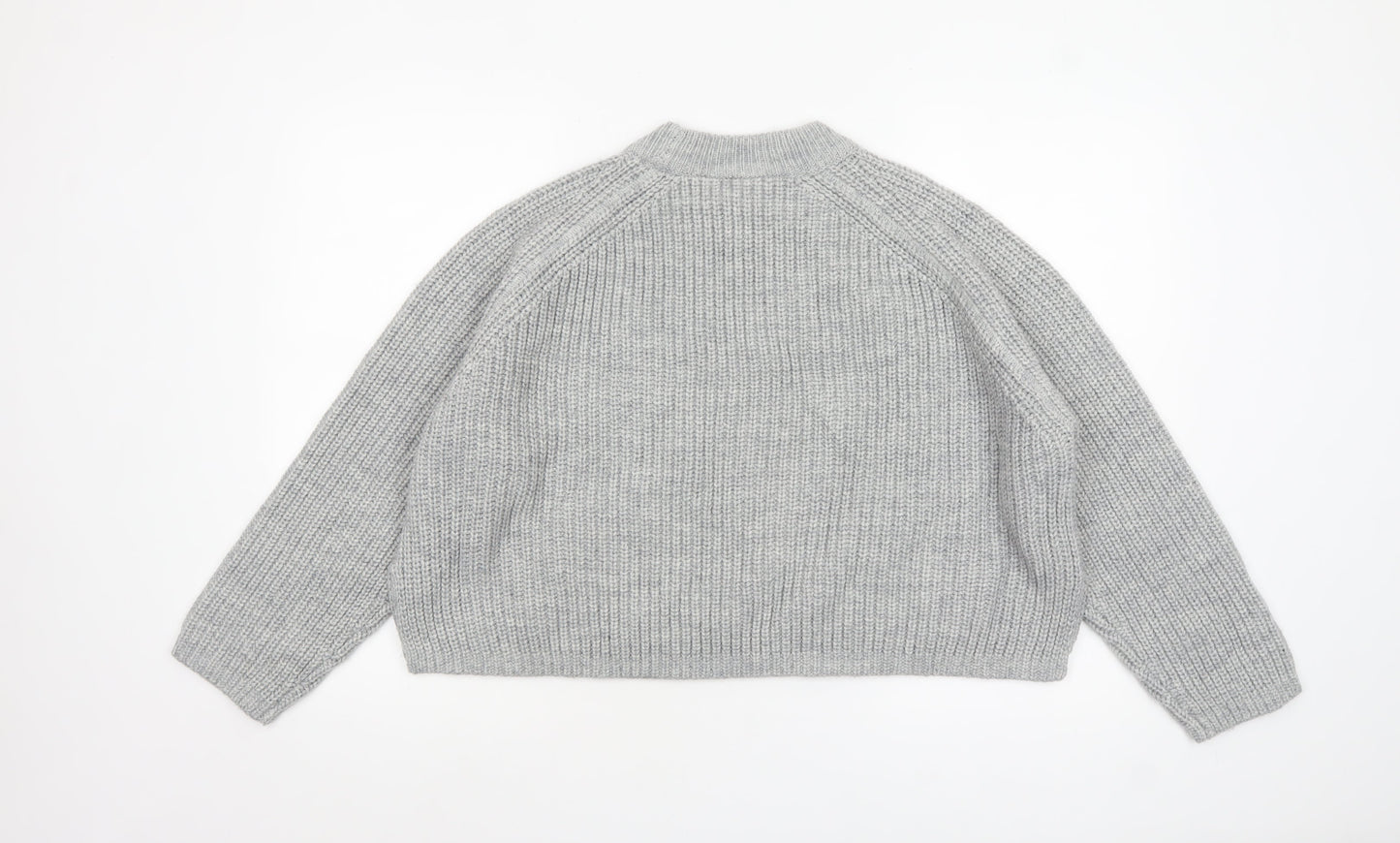 Womens UK Size M Weekday Grey Pullover Jumper