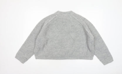 Womens UK Size M Weekday Grey Pullover Jumper