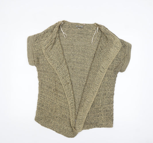 Womens UK Size L Marks and Spencer Beige Cardigan Jumper