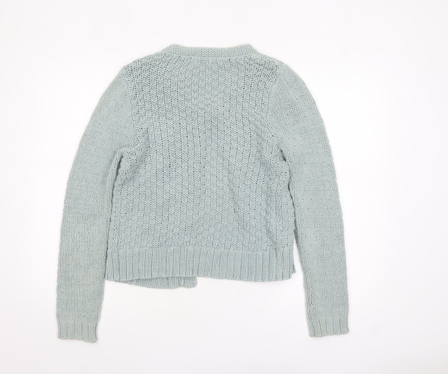 Womens UK Size 14 Marks and Spencer Green Cardigan Jumper