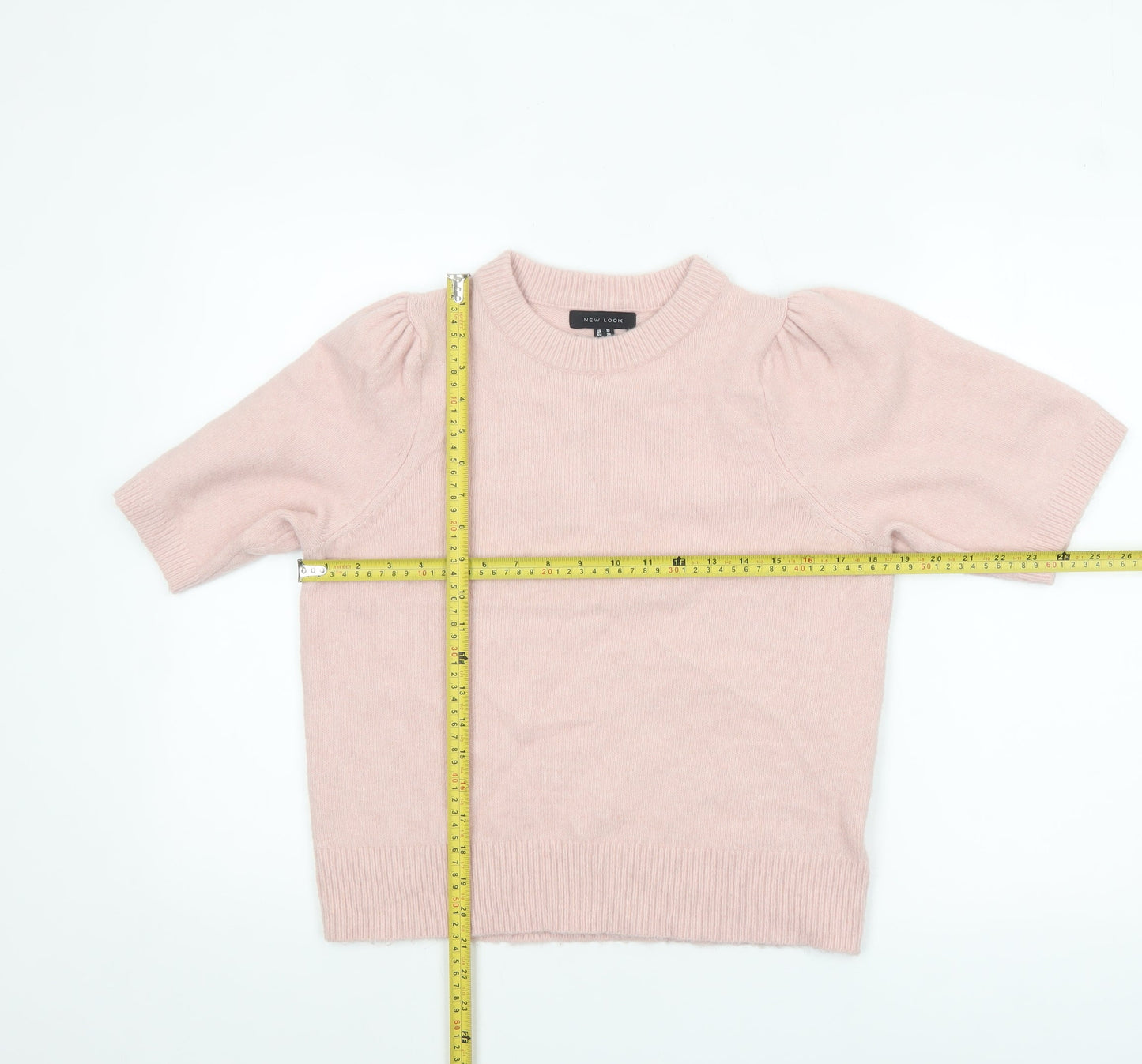 Womens UK Size 10 New Look Pink Pullover Jumper