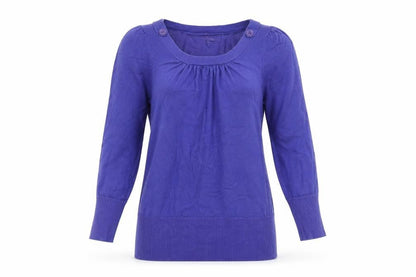 Womens UK Size 12 Autonomy Purple Pullover Jumper