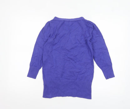 Womens UK Size 12 Autonomy Purple Pullover Jumper