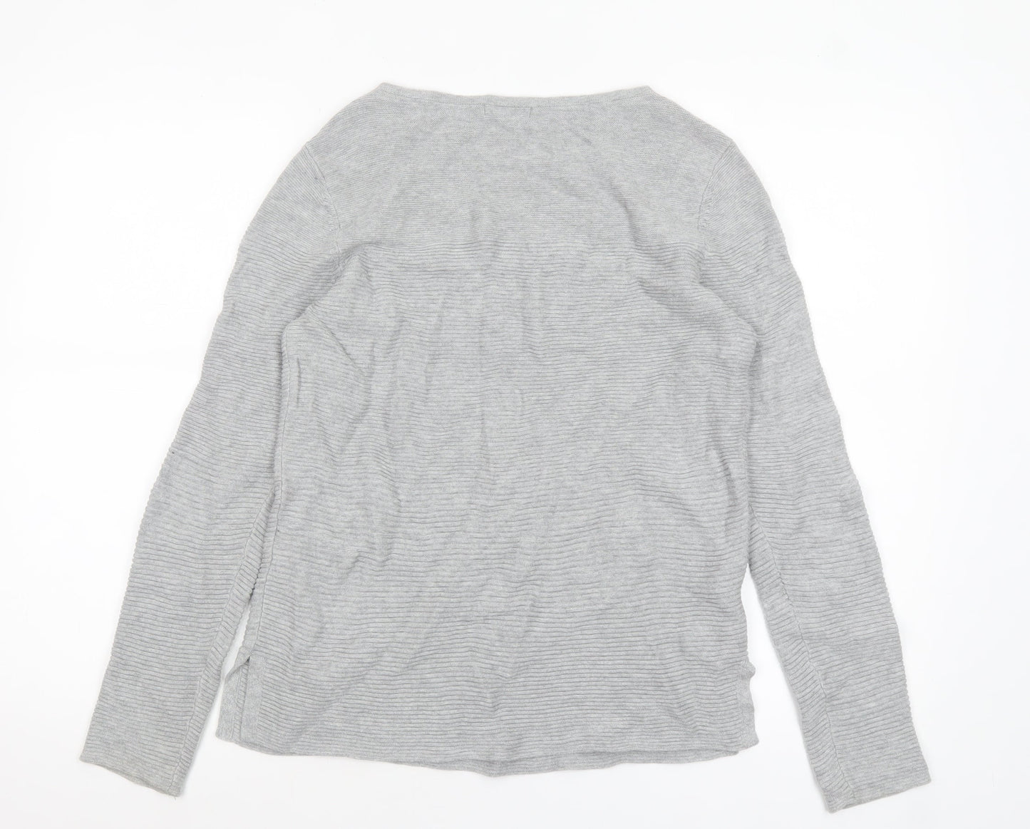 Womens UK Size S TOM TAILOR Grey Pullover Jumper